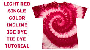 tie dye designs light red two line