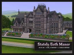 Sims Stately Goth Manor Residential