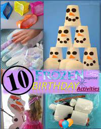 10 frozen birthday party activities