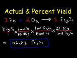 Percent Yield And Theoretical Yield