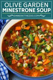 olive garden minestrone soup dinner