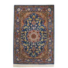 design silk wool isfahan persian rug