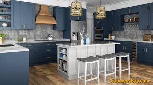 oven cabinets regal blue shaker