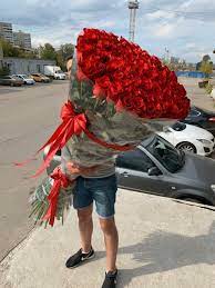 Высокие розы - самые большие букеты подборка - Цветы Новосибирск заказ: