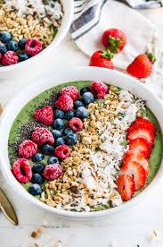 supercharged green smoothie bowl