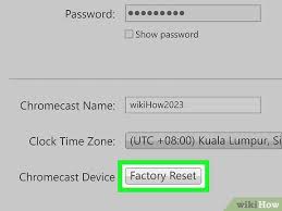 3 ways to reset chromecast wikihow