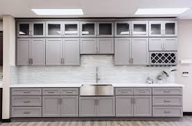 grey shaker cabinets in la b f