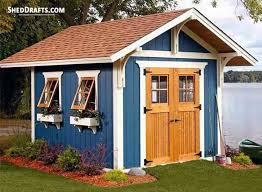 10 12 Diy Gable Roof Shed Plans