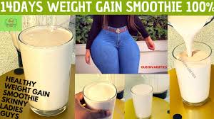 fastest weight gain smoothie for skinny