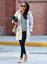 What's not is her killer style. Meghan Markle Wore One Of Kate Middleton S Favorite Fashion Items Heading To Yoga Meghan Markle Style Fashion How To Wear