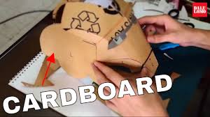 So, i would like to share with you the most clean and easy design that i found on youtube channel, so that you can make one without… 11 Iron Man Mark 4 Helmet Part 1 Cardboard Cut Glue Template How To Dali Diy Youtube