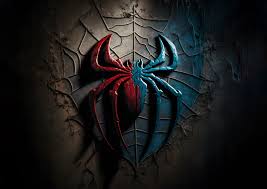 spider man on wall 5k wallpaper