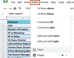 How To Build Org Charts In Google Sheets Pingboard