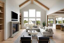 home building details vaulted ceilings