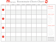 Chore Charts Pdf Templates Download Fill And Print For Free
