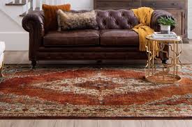 a karastan take on heriz style rugs