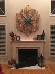 high ceilings mantel fireplace