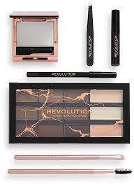 makeup revolution brow shaping kit with