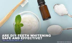 are diy teeth whitening safe and