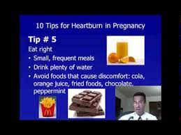 heartburn in pregnancy 10 tips to