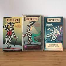 This show is so good it rivals the original movie and it's developed and produced by the tim burton with original movie. Vintage Vhs Videos Beetlejuice Animated Cartoon Series Volumes 1 2 And 6 Used Music Media Cds Dvds Other Media On Carousell