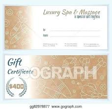 Spa Massage Gift Certificate Template For Free Online