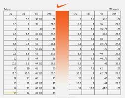 Tag Mens Womens Shoe Size Chart Nike Exhaustive Nike Mens