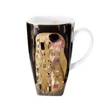 Obraz malowany farbami olejnymi i. Goebel Gustav Klimt Pocalunek Kubek Do Kawy Wysokosc 14 Cm Kuchniapremium Pl