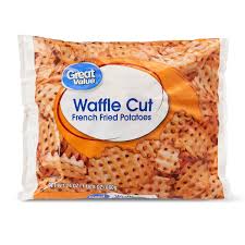 great value waffle cut french fried