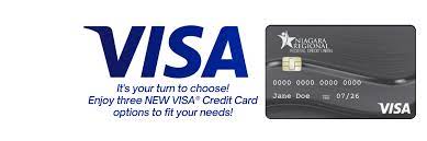 new visa credit cards niagara