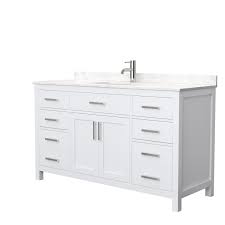 Stylish and functional bathroom is what everyone after. Beckett 60 Single Bathroom Vanity White Beautiful Bathroom Furniture For Every Home Wyndham Collection