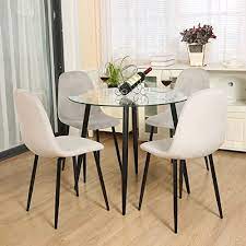 bacyion dining table set for 4
