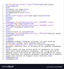 html simple code colorful s