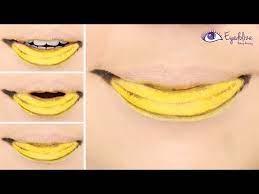 banana lipstick tutorial by