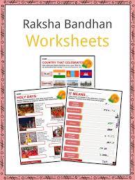 Here, you can get info about the worksheet of cbse class 5 maths worksheets. Raksha Bandhan Facts Worksheets The Legend For Kids