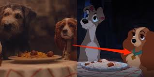 Christmas movie cartoon about dogs singing? Lady And The Tramp Differences Between Remake And Animated Movie