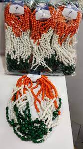 plastic beads mala at rs 60 pack