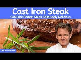 steak cast iron skillet er basted