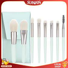 8pcs brush light makeup brushes set