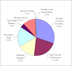Fund For A Healthy Maine Pie Chart For Fy 06 And Fy 07