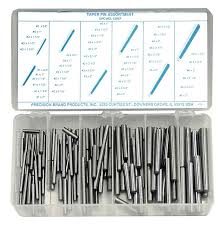 100 Piece Taper Pin Asst Precision Brand Products Inc