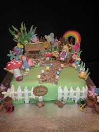 Fairy Garden Birthday Cake Fairy