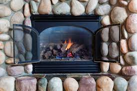 Wood Fireplace Into A Gas Burning Unit