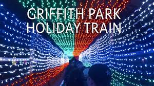 Griffith Park Train Holiday Light Festival Train Ride Complete Ride