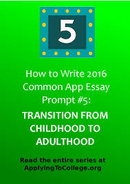 How to Approach the Common Application Personal Statement Essay    