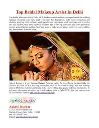 top bridal makeup artist in delhi ncr