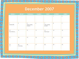 2007 December Calendar Rome Fontanacountryinn Com