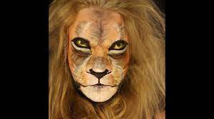 lion face paint tutorial time lapse