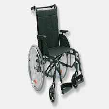 black with silver grey invacare action