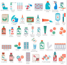 Design Elements Medication Pharmacy Illustrations